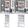1:12 1/12 Miniature Cupboard Bookcase Dollhouse Furniture Adults Playset