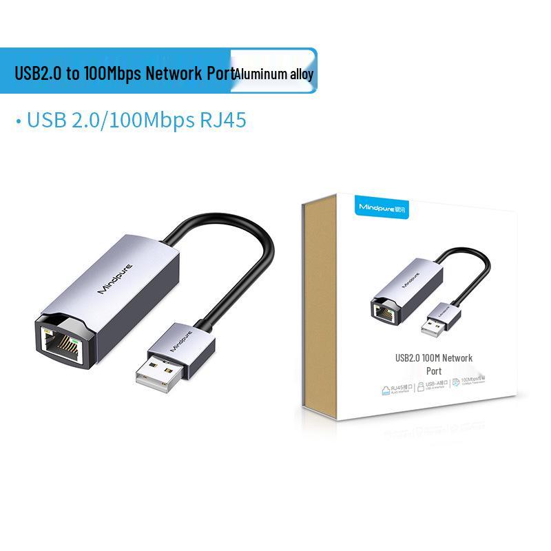 Plug-and-Play USB 3.0 to Gigabit Ethernet Adapter with RJ45 Port