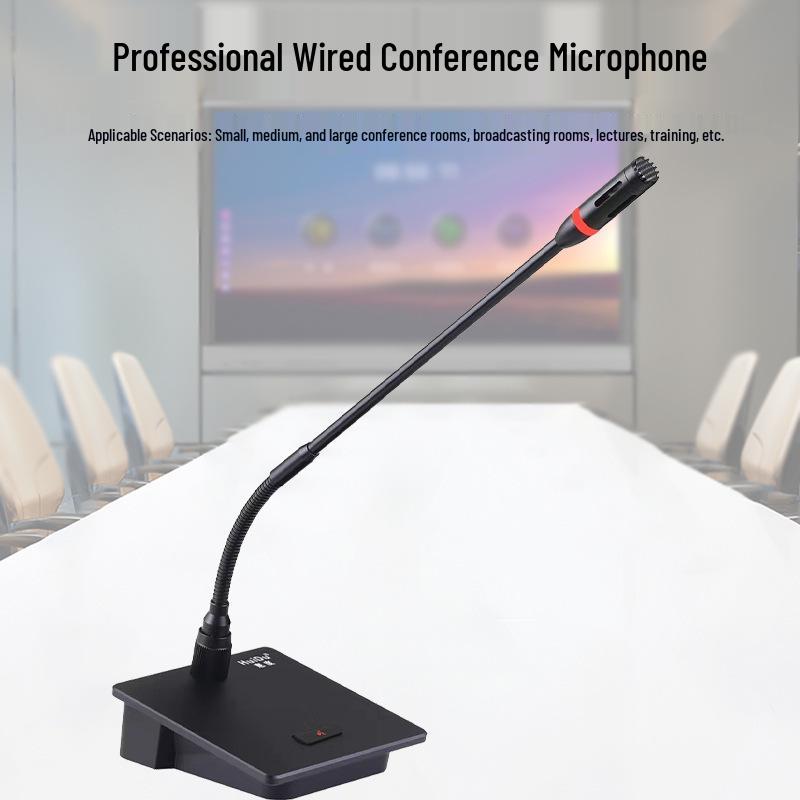 

HuiDu DK-306 Pro Wired Cardioid Gooseneck Condenser Conference Microphone