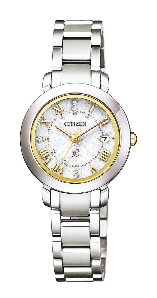 Citizen Titania Happy Flight Xrossea Limited with Limited Edition Silver Women's Watch, Eco-Drive Radio-Controlled Watch, Edition, 2,000 pieces, Box,