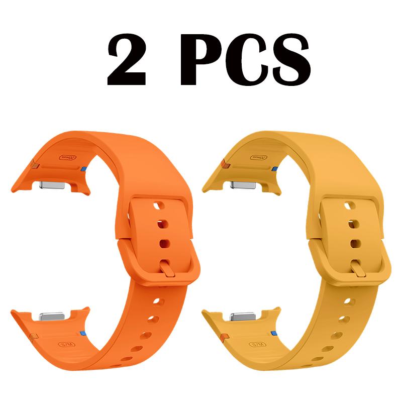 

Силиконовый ремешок без зазоров для Samsung Galaxy Watch 8 40мм 44мм, сменный браслет на запястье, мягкий спортивный ремешок для Galaxy Watch 8 Classic 46мм Galaxy watch 8 44mm