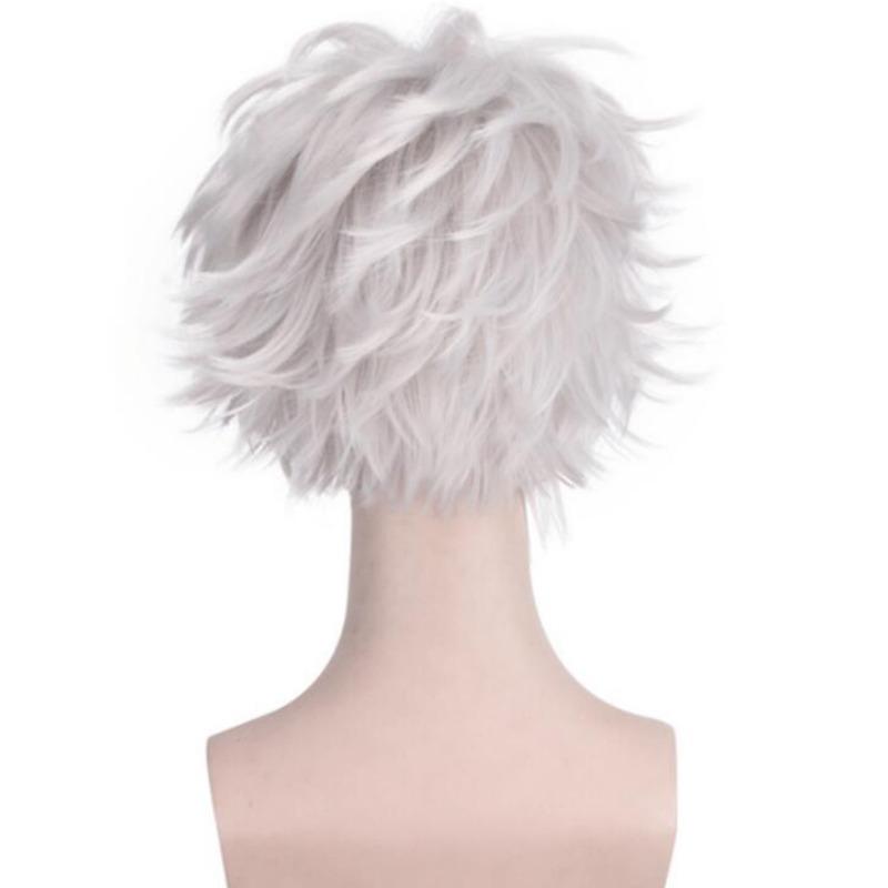 Anime Jujutsu Kaisen Gojo Satoru Cosplay Costume - High School Uniform, Wig, Glasses & Suit For Halloween & Comic Con - Adult Mens Anime Costume From Theme Costume - Price 11.7 - Foto 3