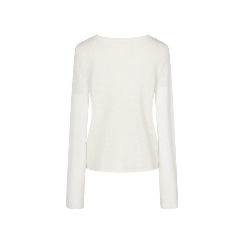 FivePlus Women's Simple Long Sleeve Knit Top