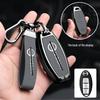 Metal Keychain Cover for Nissan Qashqai, X-Trail, Tiida, Kicks, Murano, Sylphy, Terra