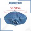 Hat Women Denim Cap Painter Beanie Headwear Comfortable Adjustable Drawstring Artistic