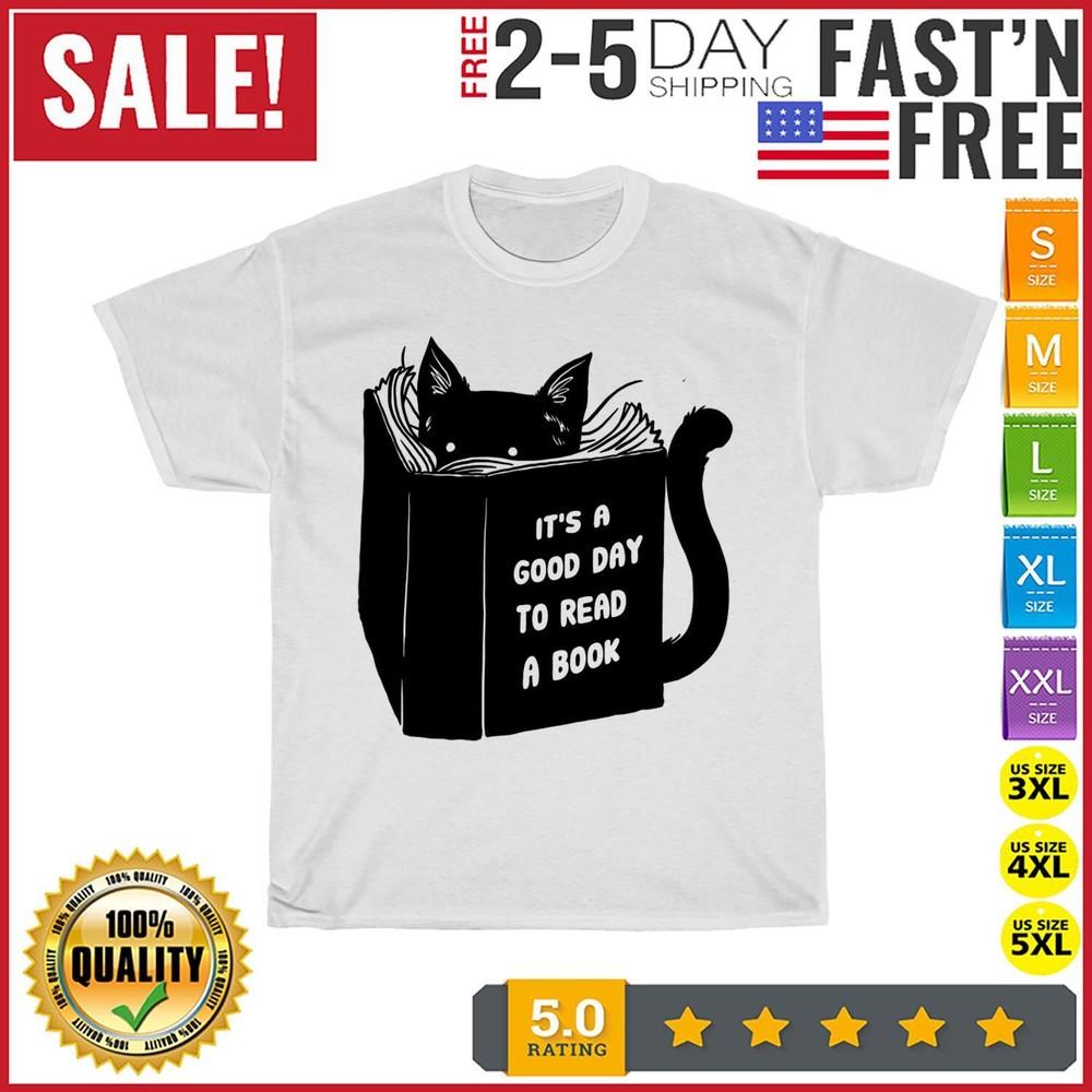 It's A Good Day To Read A Book Vintage T Shirt Men Fashion 2023 Women T Shirt