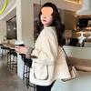 Winter 2025 Women's Korean-Style Casual Lamb Wool Short Coat with Little Fragrance Touch