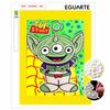 Pearl Painting Toy Story Three Eyes DIY Pearl Art Pearl Painting Kit Pearl Art Painting Wall Suitable for Home Office Decoration Handmade Gifts