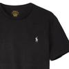 Polo Ralph Lauren Logo Embroidered Solid Color Crew Neck Short Sleeve T-Shirt Men T-Shirts Dark-Gray 710671438-164