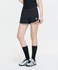 Emelbi Women'S Small Logo Dolphin Boardshorts Ny (Black)