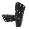 Vintage Renaissances Arm Guards Viking Arm Bracer Three-layer Rivet Faux Leather Arm Armors Costume Stage Props
