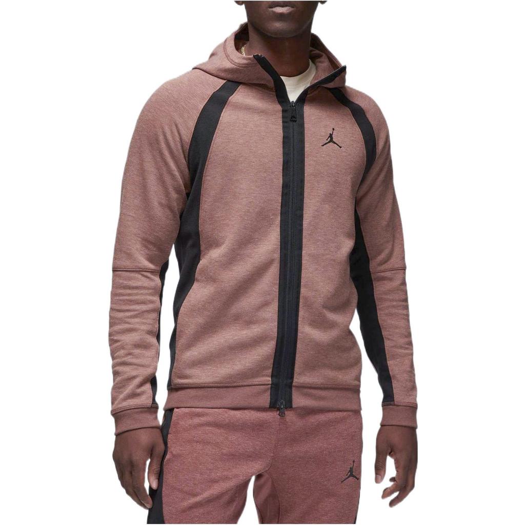 Jordan Sport Sweatshirts Men's Brown Hooded Non Detachable Moderate DQ7324-231