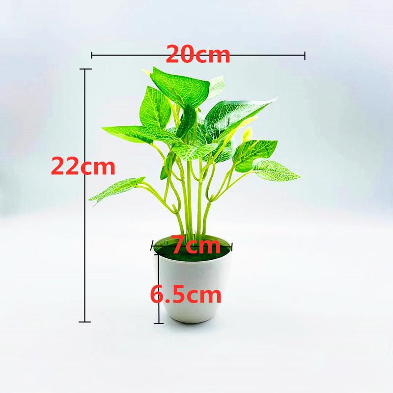 Epipremnum Artificial Aureum Perilla Frutescens Potted Plant For Decor Indoor