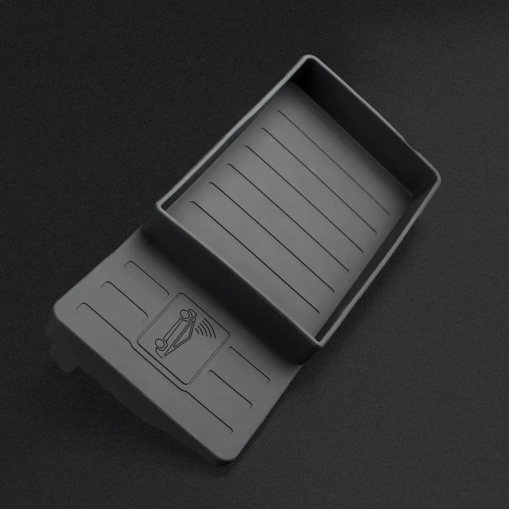 Silicone Behind Screen ETC Storage Box Dashboard Organizer Tray Interior Accessories for Tesla Model 3 Highland 2024 2025 2026