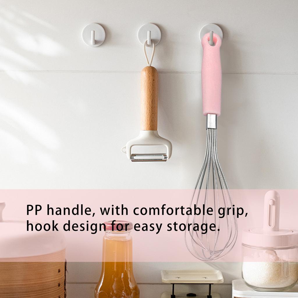 Easy to Clean Stainless Steel Whisk Manual Baking Mixing Tool for Cooking with Durable Stainless Steel Construction