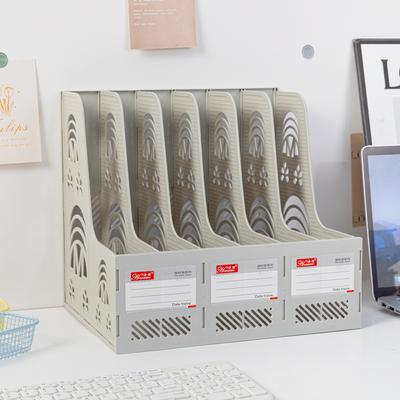 Organizador de Arquivos de Mesa Hexápode Pasta de Plástico Coluna para Arquivos Bolso Material de Escritório Estrutura para Arquivos Estrutura para Arquivos Espessada