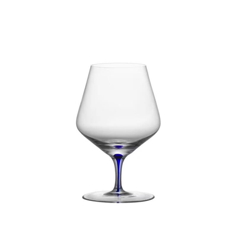 

Chuzon Jingpin Blue Teardrop Lead-Free Crystal Wine Glass