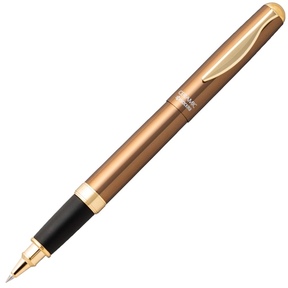 to discontinuation of please purchase a successor Kyocera Ballpoint Ceramic For Natural Case Brown BR [Due sales, model] Pen, Water-Based Nib, Ball,