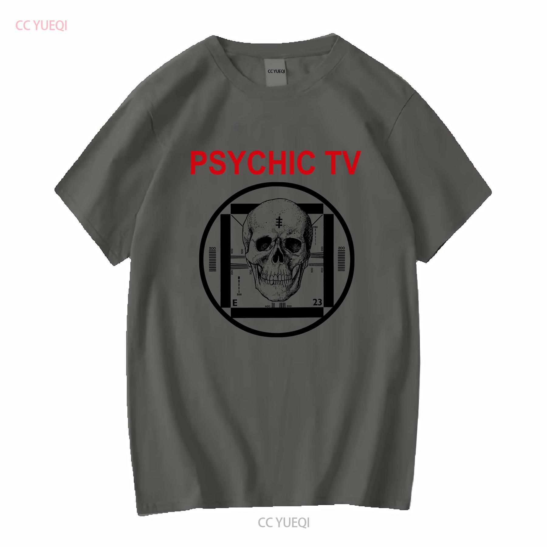 

Psychic Tv Force The Hand of Change T Shirt Best Seller Funny Movie Music Meme Top 4210 long or short sleeves vintage Washed 4XL