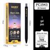 Bao Ke 0.5mm Black Press-Action Neutral Pen for Student Exams and Office Use