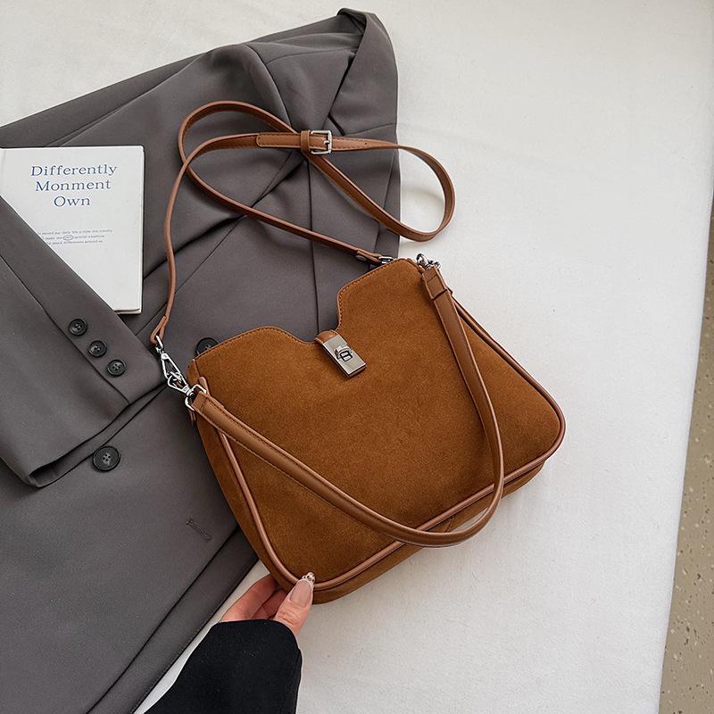 2025 Vintage Matná Minimalistická Velkokapacitní Taška Přes Tělo/Taška Přes Rameno