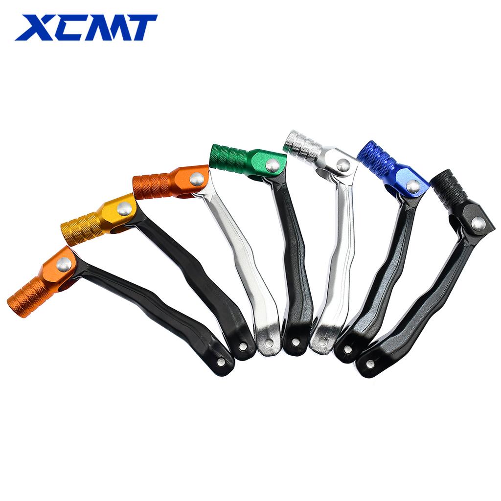 For YAMAHA DT230 MT250 Motorcycle Accessories Gear Shift Lever Dirt Bike Motocross Enduro CNC Aluminum Folding Gear Lever Pedal