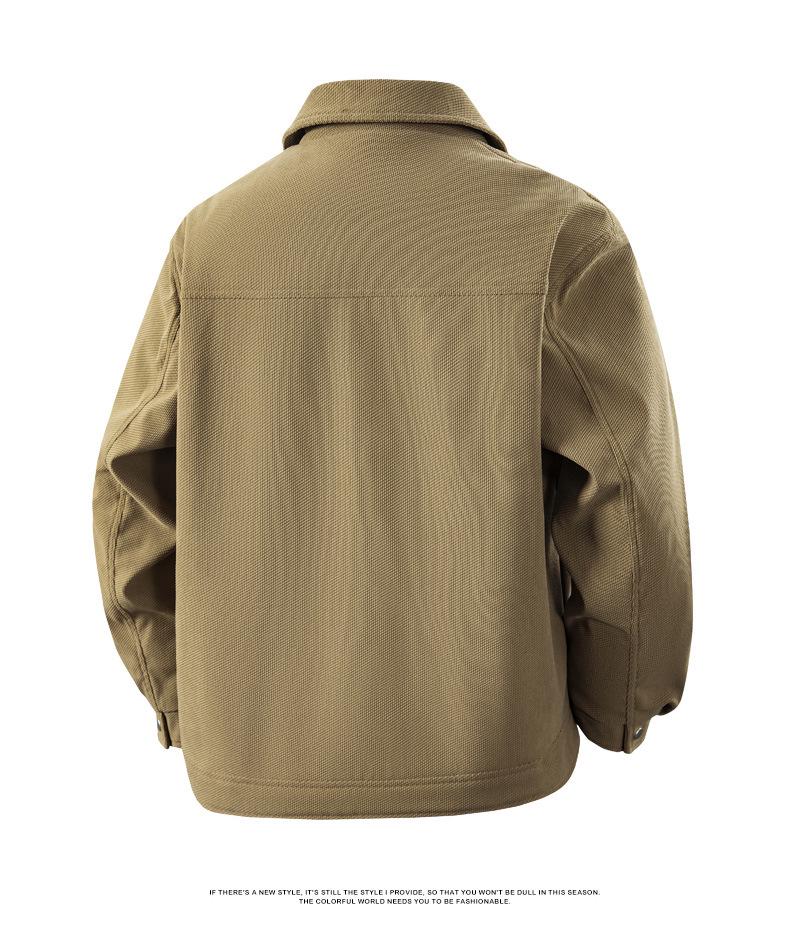 Men's American Style Fleece-Lined Winter Flight Jacket