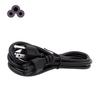 US Three-Pin Clover Tail C5 Laptop Adapter Cable - Pure Copper Power Cord