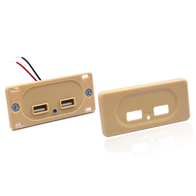 Dual Usb Charger Socket 4.8A 3.1A 12v For Motorcycle Auto Truck Atv Boat Car Rv Bus 2.1A 2.4A Power Adapter Outlet