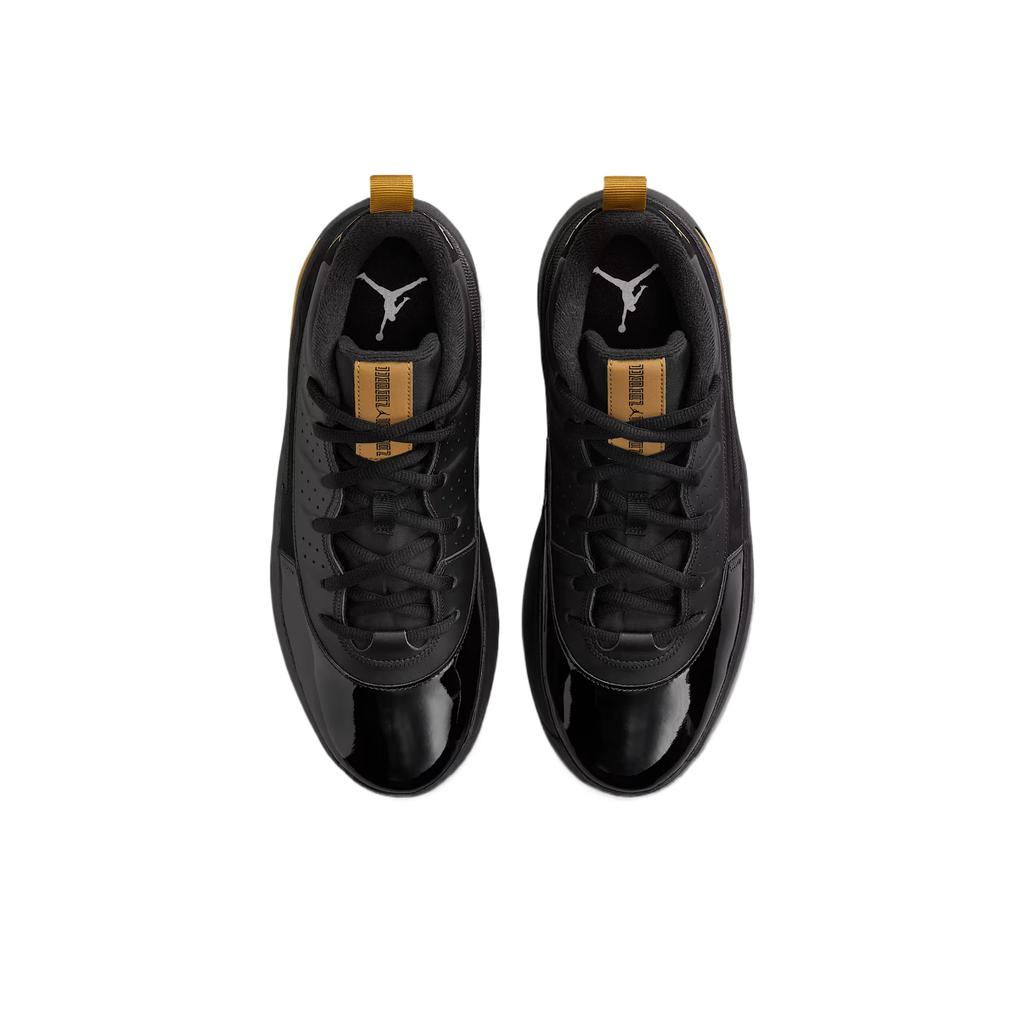Air Jordan Max Aura 7 Black Metallic Gold Men Sneakers HQ2091-007