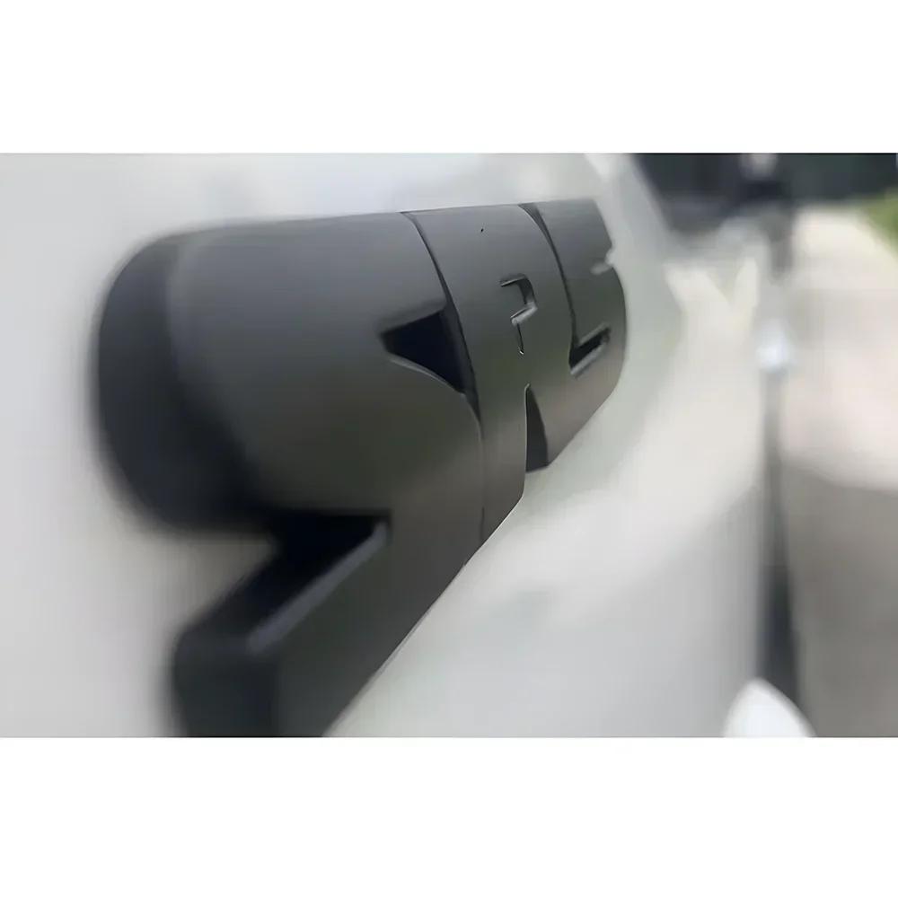 ABS covering Matt black for Toyota 4runner TRD off-road vehicle front grille luggage wing sticker stickers modified accessories