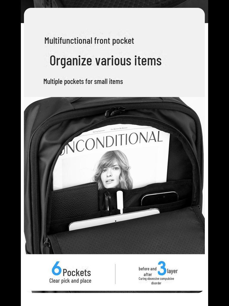 Stylish Large Capacity Casual Business Backpack for Women and College Students