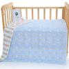Baby Bath Towel Infant Toddler Blanket Cotton Gauze 6 Layer Muslin Wrap Newborn