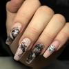 Cross-Border Wearable Nail Art: Super Long Press-On False Nail Tips