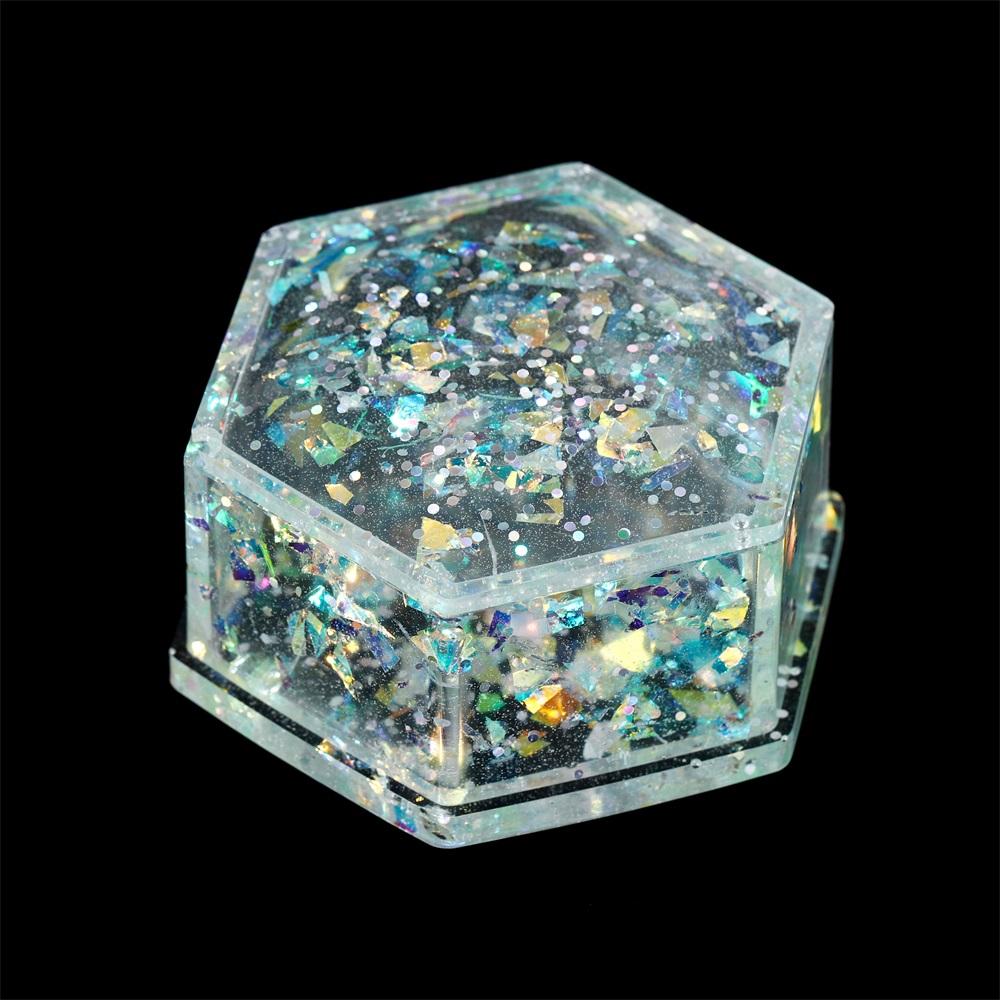 20g/bag Irregular Candy Colour Paper Scraps Epoxy Resin Fillings Sequin Silicone Paillettes For Epoxy Resin Mold Filler Nail Art
