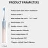 Intelligent Electric Ultra Sonic Toothbrush Waterproof IPX7 USB Charging 3 Toothbrush Heads 5 Teeth Cleaning Modes Low Noise