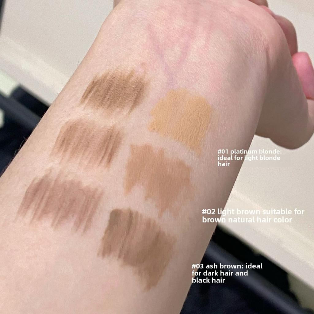 Double-head Eyebrow Pencil Eyebrow Brush, Eyebrow Dye Cream, Natural Wild Eyebrow Three-dimensional Eyebrow Pencil