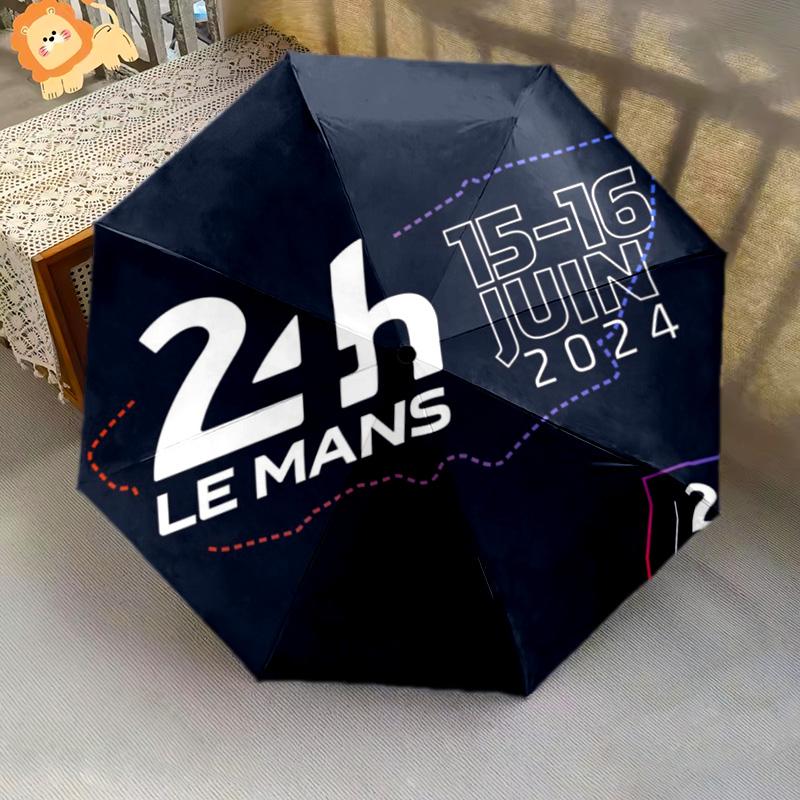 24 Hours Le Mans: Glory Folding Umbrella 8 Paraphenoid Bones Portable Travel Umbrella Gift