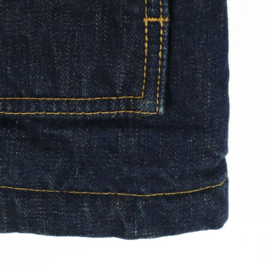 Ues Made In Japan Cotton Long Sleeve Bore Denim Jacket Blue Men's Used