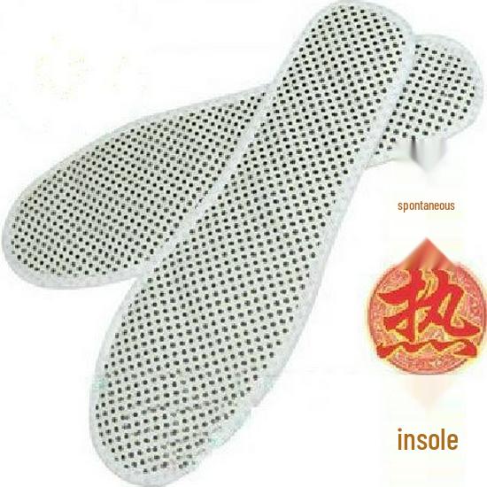 Tourmaline Self-Heating Foot Massage Insoles 42