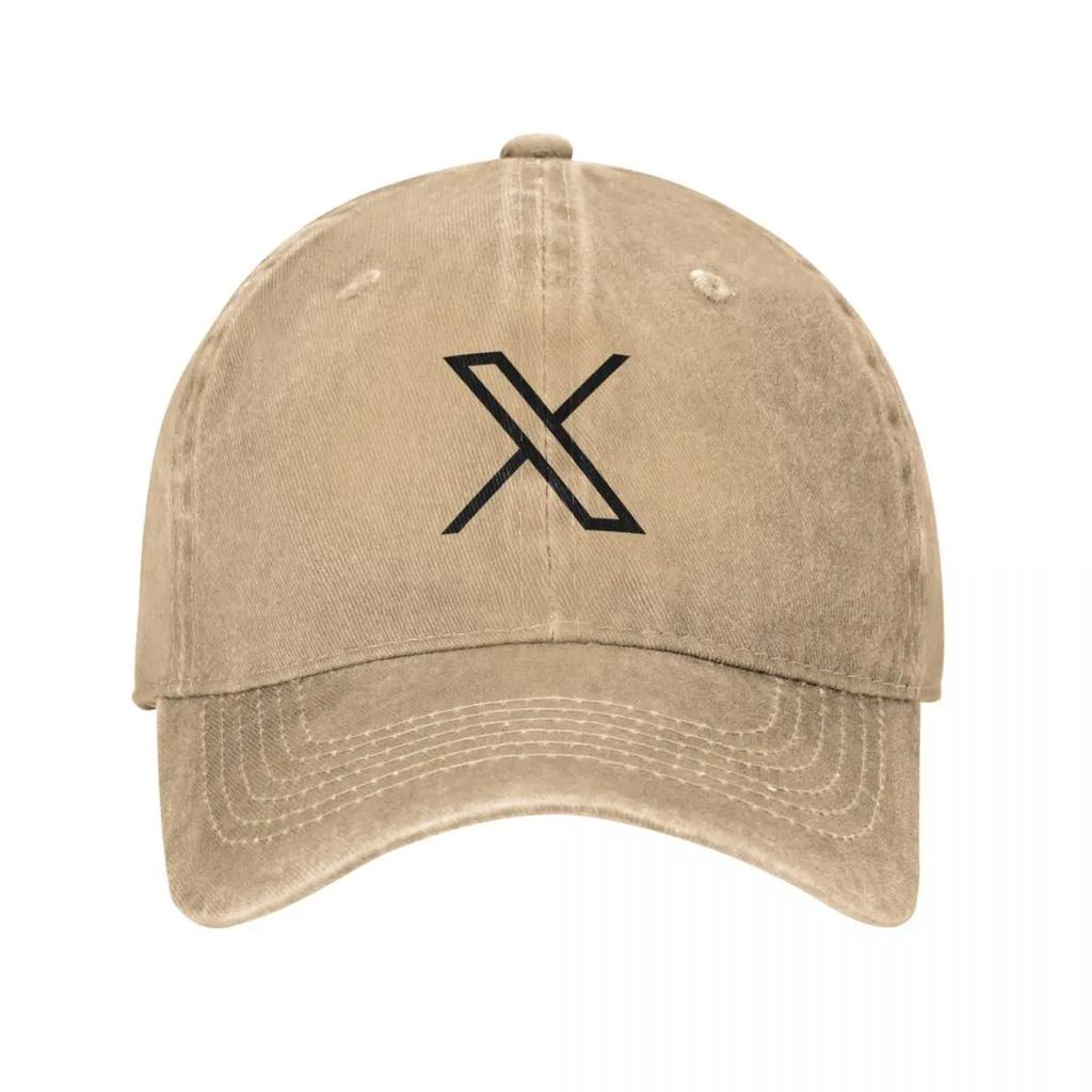 X Bird LOGO Baseball Cap Cosplay Rugby Designer Cap Snapback Cap Golf Wear Unisex Womens
