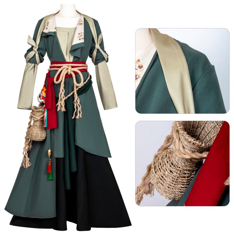 Retro Chinese Cosplay Outfit Anime Convention Attire Polyester Blend Artistic Role Play Costume