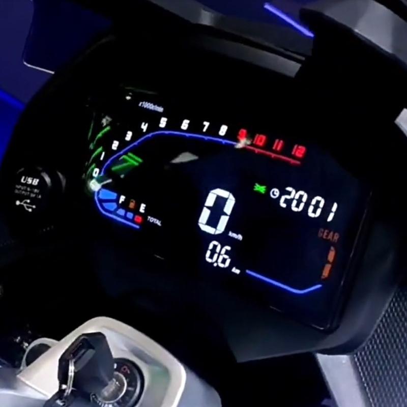 Digital Display Speedometer Odometer Dashboard Suitable for CM125 CM150 CM250 Waterproof Motorbike Instrument Tachometer
