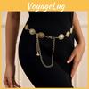Vintage Metal Womens Waist Chain With Adjustable Hook Closure For Fashion