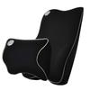 Car Lumbar Support Cushion and Headrest Neck Support Seat Cushion Backrest Memory with Adjustable Mounting Straps Washable Car Driving Gaming Chair