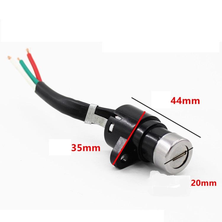 Power Lock 1 Adet Aksesuar Siyah Kontak Anahtarı