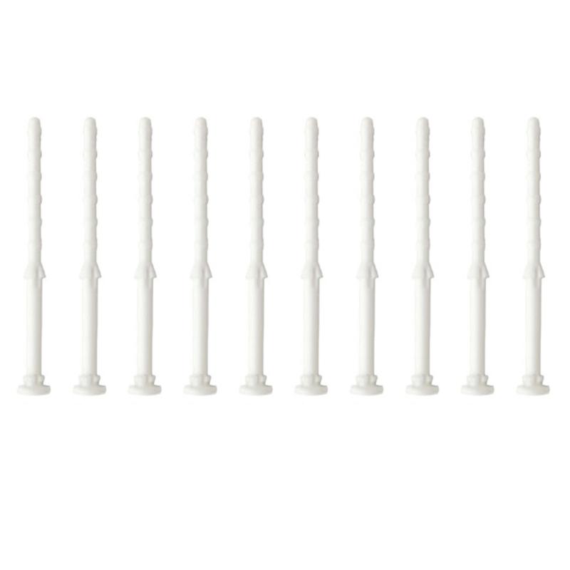 10Pcs 25mm PC Case Fan Soft Silicone Anti Noise Reducing Vibration Screw Fan Rivet for Computer Hardware Equipment