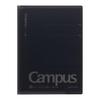 KOKUYO Notebook Cover with Document File, 1 Campus Notebook Included, semi-B5 Smoke Gray No-613B-TM
