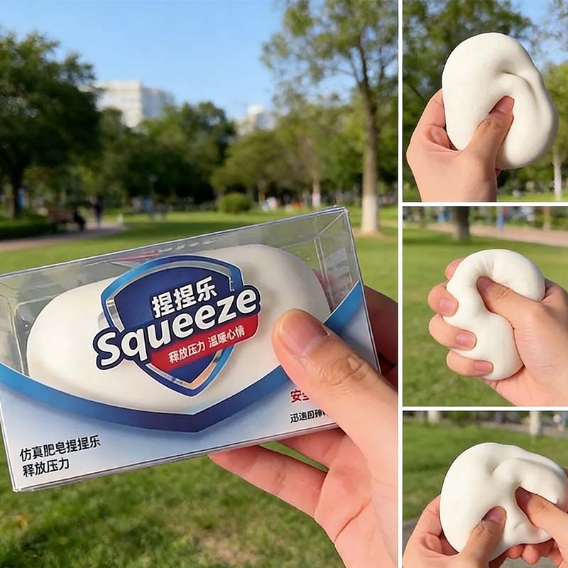 Butter Stick Squeeze Toy Slow Rebound Realistic Silicone Stress Relief Gadget For Office Desk Anti Anxiety Funny Gift