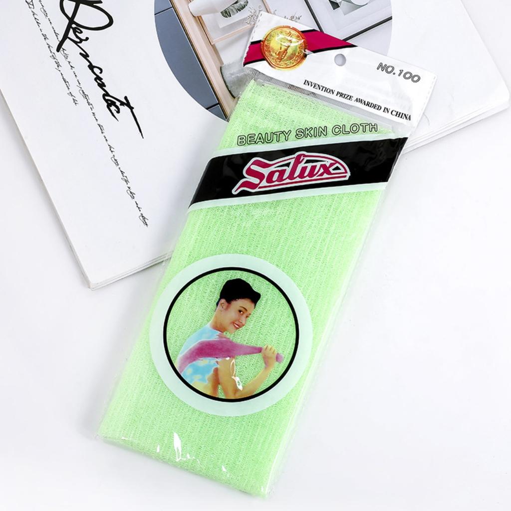 1pc Beauty Skin Exfoliating Cloth Washcloth Japanese Body Wash Towel Nylon Bath Towel Skin Polishing Towel Body Back Scrubber
